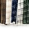 Americanflat Fleece and Reverse Sherpa Throw Blanket - 50x60 Inch Classic Tattersall Plaid - Ultra Soft Cozy Couch Cover - Warm Reversible Design - Brown